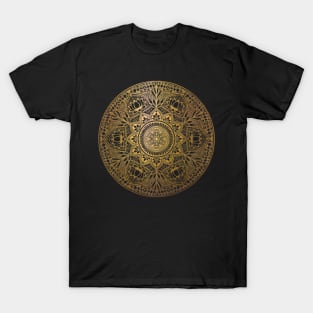 Lotus gold mandala T-Shirt